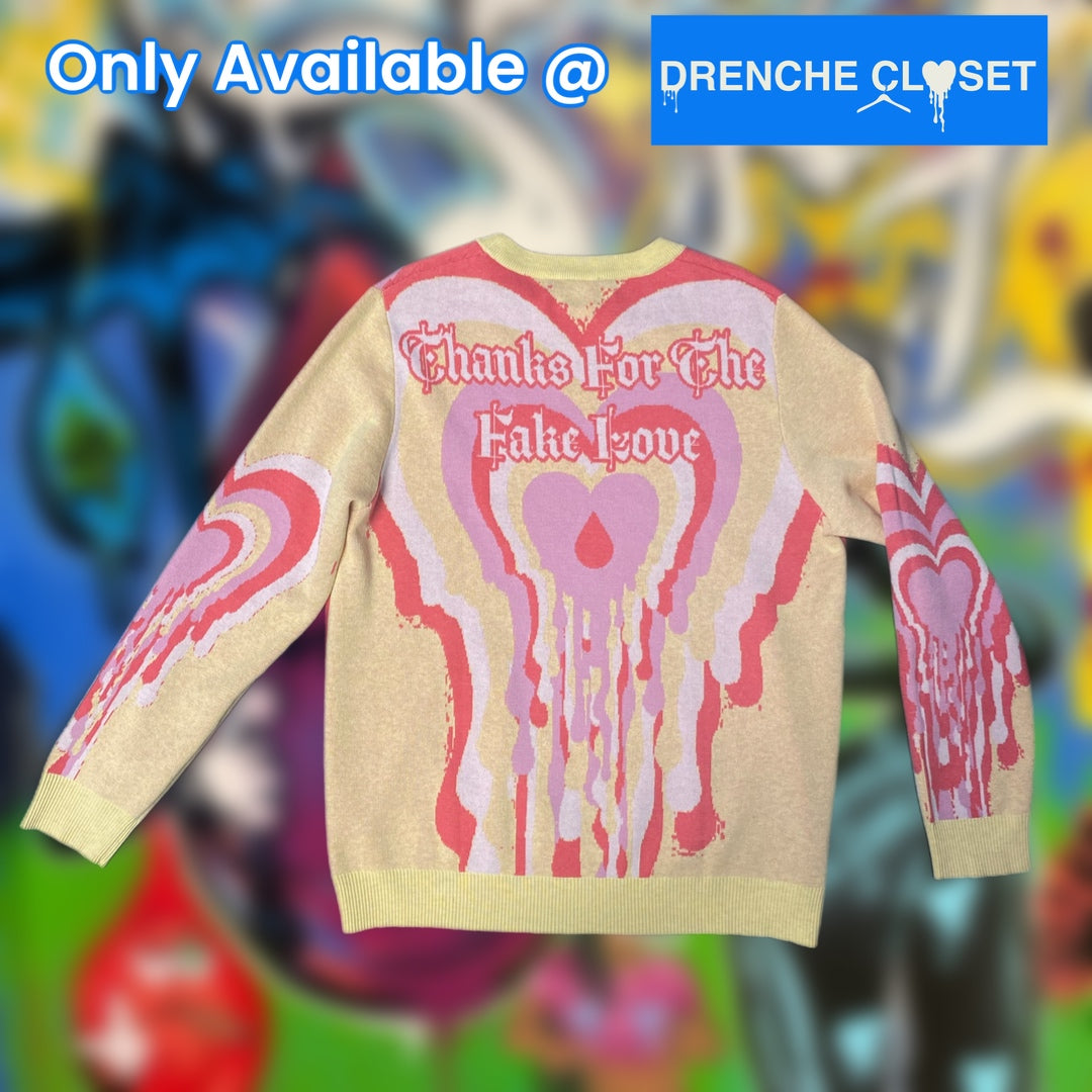 Drenche (Thanks For The Fake Love) Knit Sweater